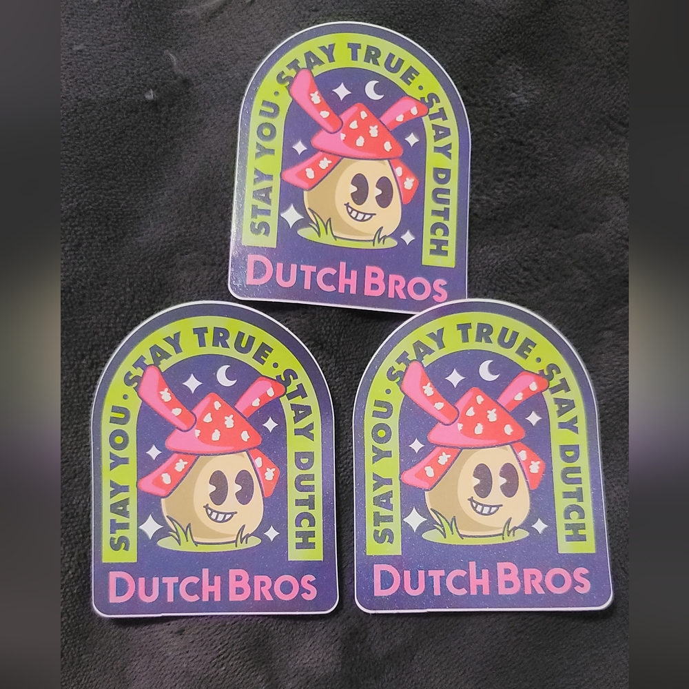 Dutch Brothers Stickers limited edition